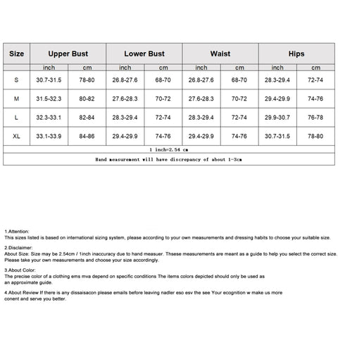 Solid Color One Piece Bikini Swimsuit, S, M, L, XL
