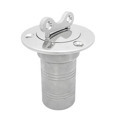 Stainless Steel Yacht Universal Fuel Filler, 1-1/2 inch, 2 inch