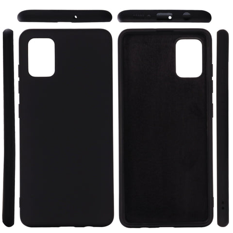 Solid Color Liquid Silicone Anti-fall Full Coverage Mobile Phone Protective Case, For Galaxy A21, For Galaxy A41, For Galaxy A91
