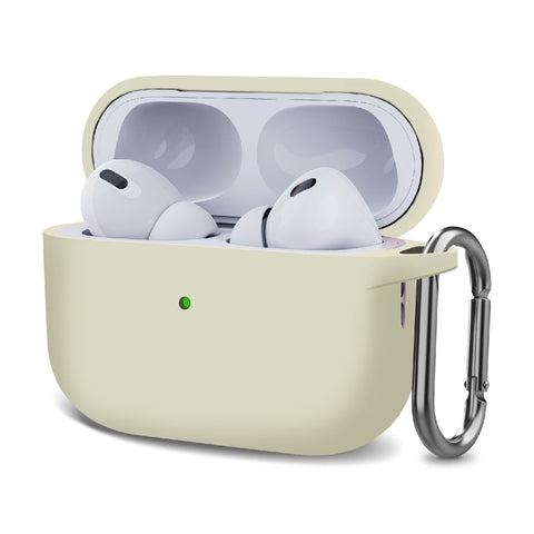 Silicone Thickening Wireless Earphone Protective Case with Hook, For AirPods Pro 2