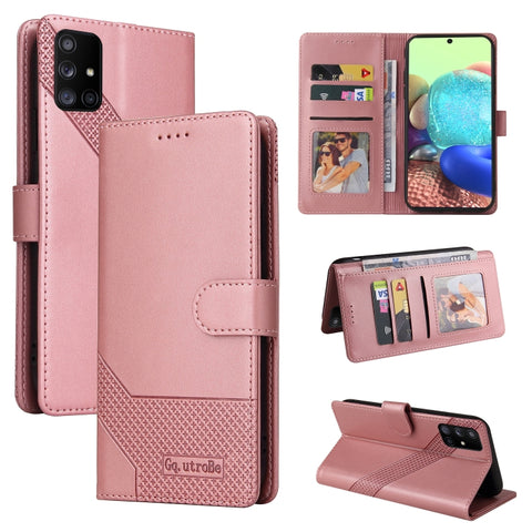 GQUTROBE Skin Feel Magnetic Leather Phone Case, For Samsung Galaxy A71 5G, For Samsung Galaxy A72 5G / 4G, For Samsung Galaxy A82 5G, For Samsung Galaxy A33 5G