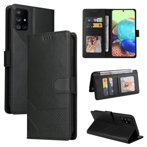 GQUTROBE Skin Feel Magnetic Leather Phone Case, For Samsung Galaxy A71 5G, For Samsung Galaxy A72 5G / 4G, For Samsung Galaxy A82 5G, For Samsung Galaxy A33 5G