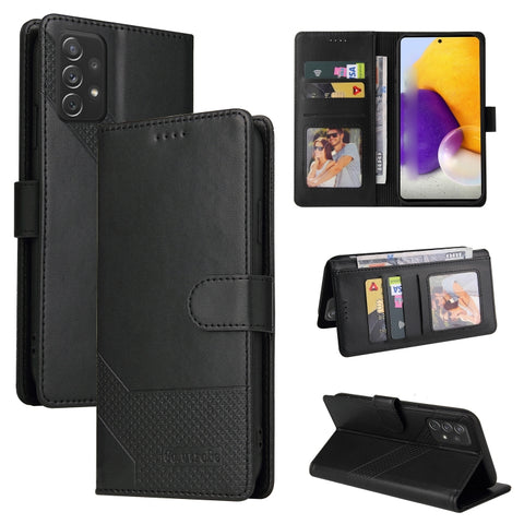 GQUTROBE Skin Feel Magnetic Leather Phone Case, For Samsung Galaxy A71 5G, For Samsung Galaxy A72 5G / 4G, For Samsung Galaxy A82 5G, For Samsung Galaxy A33 5G
