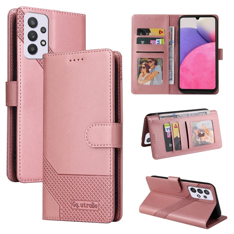 GQUTROBE Skin Feel Magnetic Leather Phone Case, For Samsung Galaxy A71 5G, For Samsung Galaxy A72 5G / 4G, For Samsung Galaxy A82 5G, For Samsung Galaxy A33 5G