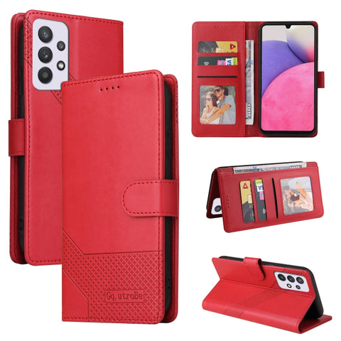 GQUTROBE Skin Feel Magnetic Leather Phone Case, For Samsung Galaxy A71 5G, For Samsung Galaxy A72 5G / 4G, For Samsung Galaxy A82 5G, For Samsung Galaxy A33 5G