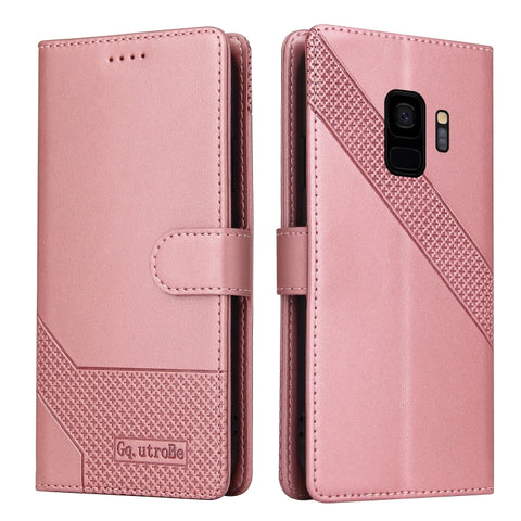 GQUTROBE Skin Feel Magnetic Leather Phone Case, For Samsung Galaxy S9, For Samsung Galaxy S9+, For Samsung Galaxy S10, For Samsung Galaxy S10+, For Samsung Galaxy S20, For Samsung Galaxy S20+, For Samsung Galaxy S20 Ultra, For Samsung Galaxy S21 5G    ...
