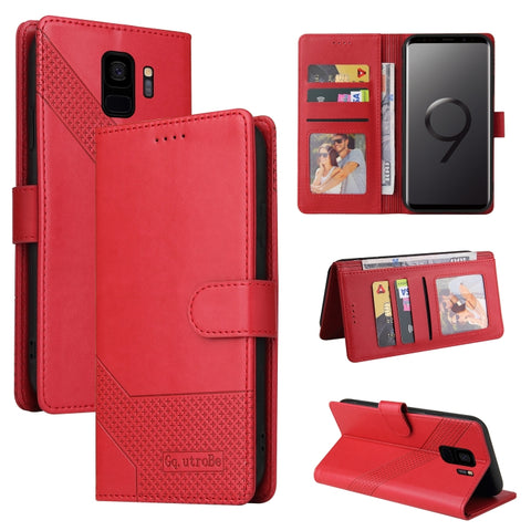 GQUTROBE Skin Feel Magnetic Leather Phone Case, For Samsung Galaxy S9, For Samsung Galaxy S9+, For Samsung Galaxy S10, For Samsung Galaxy S10+, For Samsung Galaxy S20, For Samsung Galaxy S20+, For Samsung Galaxy S20 Ultra, For Samsung Galaxy S21 5G    ...
