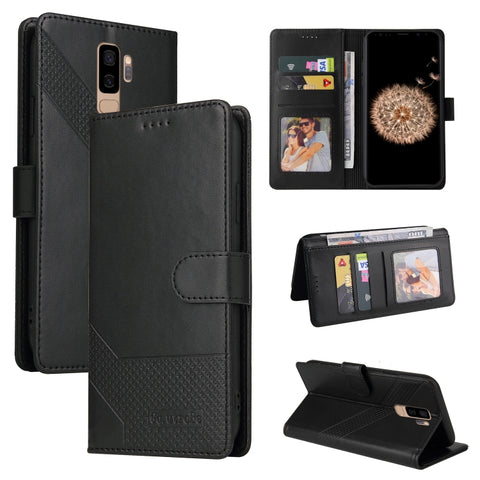 GQUTROBE Skin Feel Magnetic Leather Phone Case, For Samsung Galaxy S9, For Samsung Galaxy S9+, For Samsung Galaxy S10, For Samsung Galaxy S10+, For Samsung Galaxy S20, For Samsung Galaxy S20+, For Samsung Galaxy S20 Ultra, For Samsung Galaxy S21 5G    ...