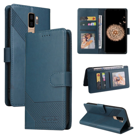 GQUTROBE Skin Feel Magnetic Leather Phone Case, For Samsung Galaxy S9, For Samsung Galaxy S9+, For Samsung Galaxy S10, For Samsung Galaxy S10+, For Samsung Galaxy S20, For Samsung Galaxy S20+, For Samsung Galaxy S20 Ultra, For Samsung Galaxy S21 5G    ...