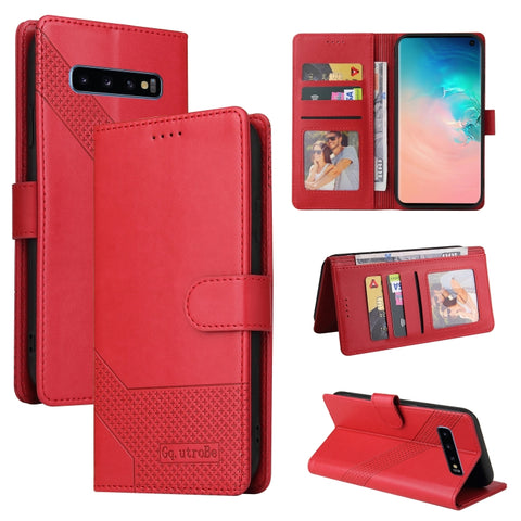 GQUTROBE Skin Feel Magnetic Leather Phone Case, For Samsung Galaxy S9, For Samsung Galaxy S9+, For Samsung Galaxy S10, For Samsung Galaxy S10+, For Samsung Galaxy S20, For Samsung Galaxy S20+, For Samsung Galaxy S20 Ultra, For Samsung Galaxy S21 5G    ...