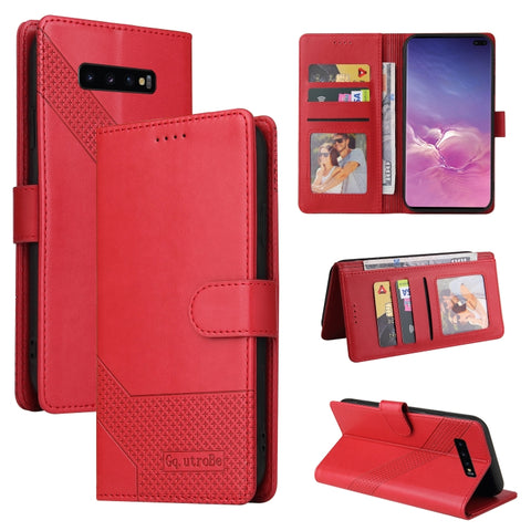 GQUTROBE Skin Feel Magnetic Leather Phone Case, For Samsung Galaxy S9, For Samsung Galaxy S9+, For Samsung Galaxy S10, For Samsung Galaxy S10+, For Samsung Galaxy S20, For Samsung Galaxy S20+, For Samsung Galaxy S20 Ultra, For Samsung Galaxy S21 5G    ...