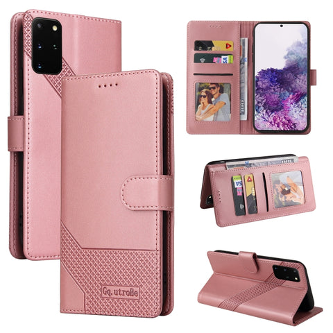 GQUTROBE Skin Feel Magnetic Leather Phone Case, For Samsung Galaxy S9, For Samsung Galaxy S9+, For Samsung Galaxy S10, For Samsung Galaxy S10+, For Samsung Galaxy S20, For Samsung Galaxy S20+, For Samsung Galaxy S20 Ultra, For Samsung Galaxy S21 5G    ...