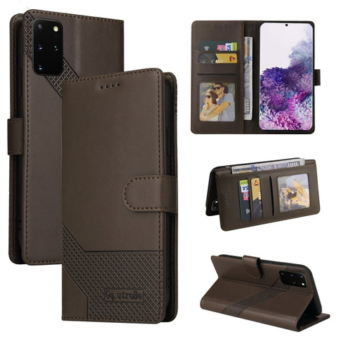 GQUTROBE Skin Feel Magnetic Leather Phone Case, For Samsung Galaxy S9, For Samsung Galaxy S9+, For Samsung Galaxy S10, For Samsung Galaxy S10+, For Samsung Galaxy S20, For Samsung Galaxy S20+, For Samsung Galaxy S20 Ultra, For Samsung Galaxy S21 5G    ...