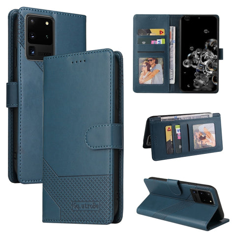 GQUTROBE Skin Feel Magnetic Leather Phone Case, For Samsung Galaxy S9, For Samsung Galaxy S9+, For Samsung Galaxy S10, For Samsung Galaxy S10+, For Samsung Galaxy S20, For Samsung Galaxy S20+, For Samsung Galaxy S20 Ultra, For Samsung Galaxy S21 5G    ...