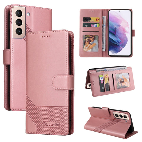 GQUTROBE Skin Feel Magnetic Leather Phone Case, For Samsung Galaxy S9, For Samsung Galaxy S9+, For Samsung Galaxy S10, For Samsung Galaxy S10+, For Samsung Galaxy S20, For Samsung Galaxy S20+, For Samsung Galaxy S20 Ultra, For Samsung Galaxy S21 5G    ...