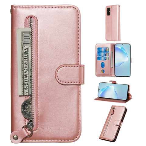 Fashion Calf Texture Zipper Horizontal Flip Leather Case with Stand & Card Slots & Wallet Function, For Galaxy S20 Ultra, For Galaxy S20, For Galaxy S20+