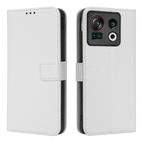 Diamond Texture Leather Phone Case, For ZTE Nubia Z40S Pro, For ZTE Axon 40 Pro