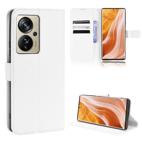 Diamond Texture Leather Phone Case, For ZTE Nubia Z40S Pro, For ZTE Axon 40 Pro