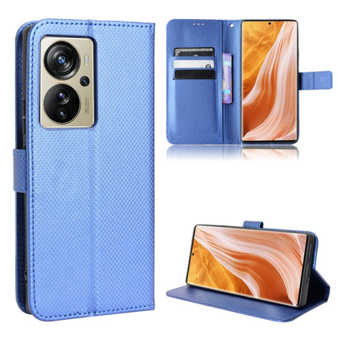 Diamond Texture Leather Phone Case, For ZTE Nubia Z40S Pro, For ZTE Axon 40 Pro