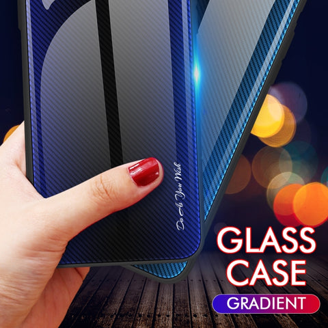 Texture Gradient Glass TPU Phone Case, For Samsung Galaxy A12 5G, For Samsung Galaxy A20e, For Samsung Galaxy A52 4G / 5G, For Samsung Galaxy A53 5G, For Samsung Galaxy M32, For Samsung Galaxy M52 5G, For Samsung Galaxy S10+, For Samsung Galaxy S21 5G ...