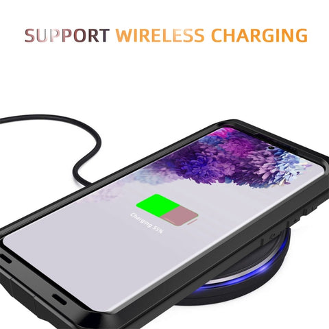 Shockproof Waterproof Silicone + Zinc Alloy Protective Case, For Galaxy S20, For Galaxy S20+, For Galaxy S20 Ultra