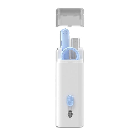 Q6E 7 in 1 Bluetooth Headphone Computer Keyboard Cleaning Tools Set, Q6E Blue, Q6E Pink