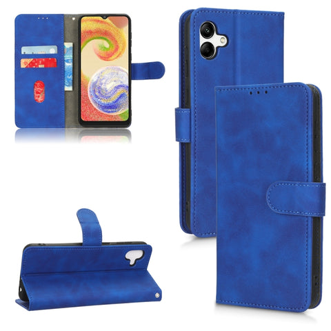 Skin Feel Magnetic Flip Leather Phone Case, For Motorola Edge 30 Lite / Edge 30 Neo, For Motorola Moto G62, For Samsung Galaxy A04 4G, For ZTE Blade A72 5G