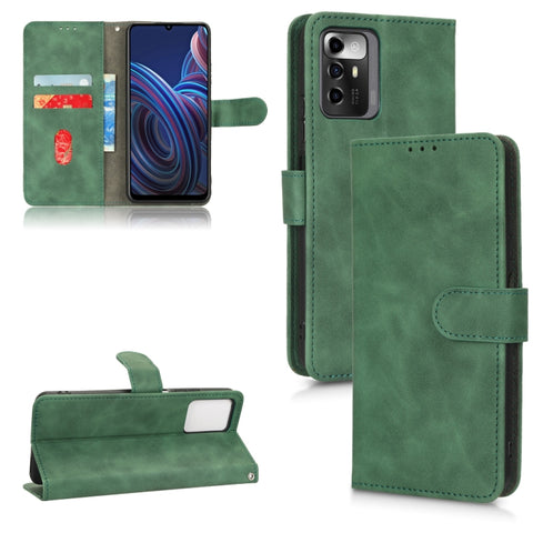 Skin Feel Magnetic Flip Leather Phone Case, For Motorola Edge 30 Lite / Edge 30 Neo, For Motorola Moto G62, For Samsung Galaxy A04 4G, For ZTE Blade A72 5G