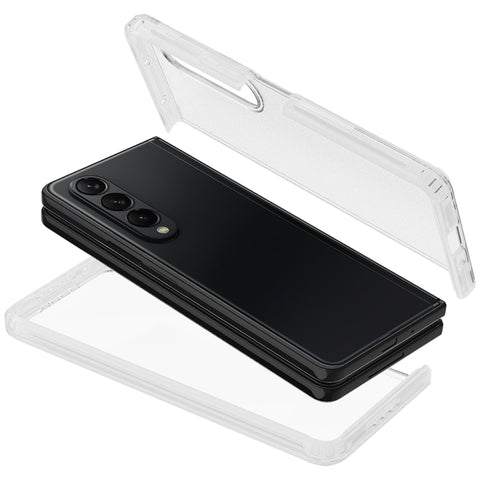 Frosted Hard PC Soft TPU Phone Case, For Samsung Galaxy Z Fold4