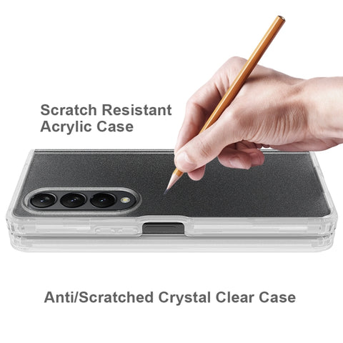Frosted Hard PC Soft TPU Phone Case, For Samsung Galaxy Z Fold4