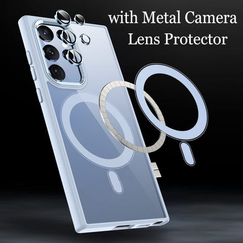 Acrylic PC MagSafe Phone Case, For Samsung Galaxy S22 Ultra