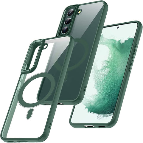 Acrylic PC MagSafe Phone Case, For Samsung Galaxy S22 5G, For Samsung Galaxy S22+ 5G