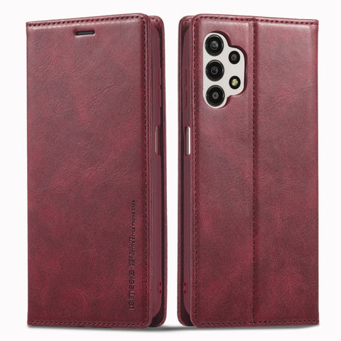 LC.IMEEKE RFID Anti-theft Leather Phone Case, For Samsung Galaxy A04 / A04s / A13 4G&5G