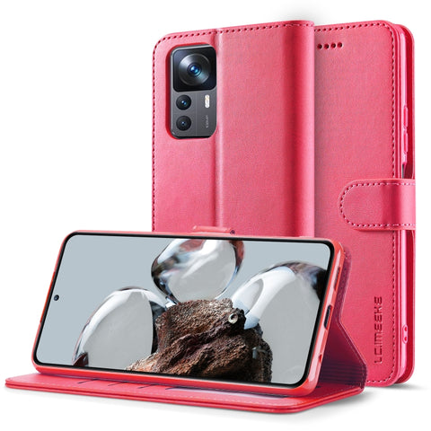 LC.IMEEKE Calf Texture Leather Phone Case, For Samsung Galaxy A23e, For Xiaomi 12T / 12T Pro, For Xiaomi Redmi 9C