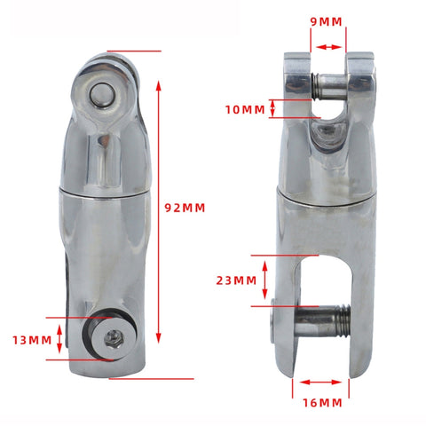 316 Stainless Steel Marine Anchor Rotary Joint, Two Stage 6-8mm, Two Stage10-12mm, Three Stage 6-8mm, Three Stage 10-12mm