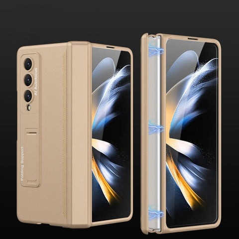 GKK Magnetic Hinged Folding Full Phone Case, For Samsung Galaxy Z Fold4