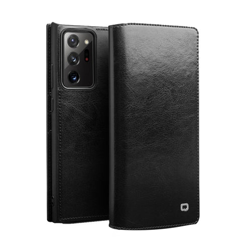 QIALINO Genuine Leather Phone Case, For Samsung Galaxy Note20, For Samsung Galaxy Note20 Ultra, For Samsung Galaxy S21 5G, For Samsung Galaxy S21+ 5G, For Samsung Galaxy S21 Ultra 5G, For Samsung Galaxy S22 Ultra 5G, For Samsung Galaxy S22+ 5G         ...