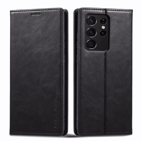 LC.IMEEKE RFID Anti-theft Leather Phone Case, For Samsung Galaxy S20 Ultra, For Samsung Galaxy S21 Ultra 5G