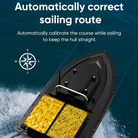 D12C Multi-function Intelligent Remote Control Nest Ship Fishing Bait Boat, D12C