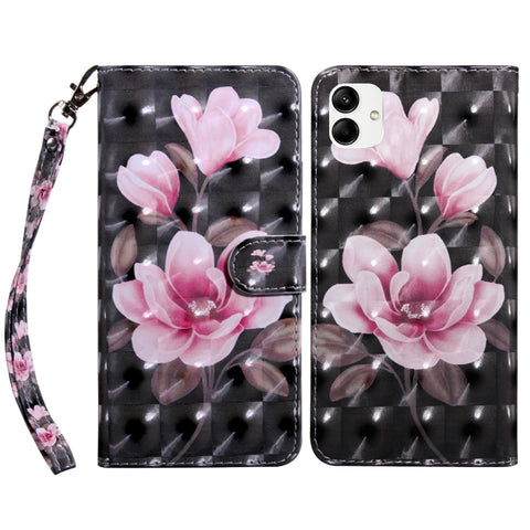3D Painted Leather Phone Case, For Samsung Galaxy A23e, For Samsung Galaxy A04, For Samsung Galaxy A04s, For Xiaomi Redmi A1 2022