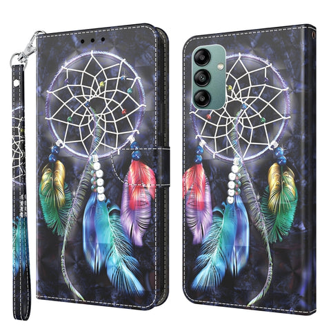 3D Painted Leather Phone Case, For Samsung Galaxy A23e, For Samsung Galaxy A04, For Samsung Galaxy A04s, For Xiaomi Redmi A1 2022