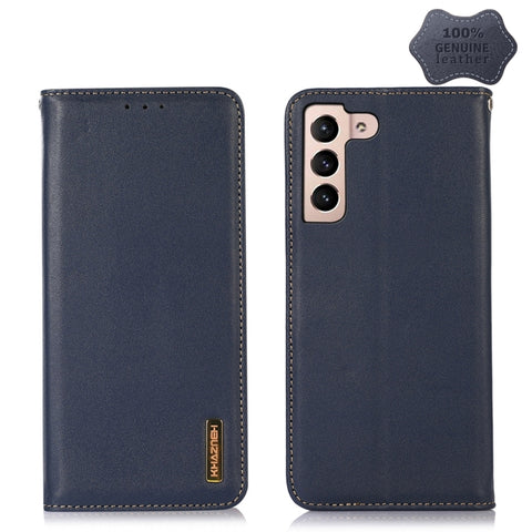 KHAZNEH Nappa Top Layer Cowhide Leather Phone Case, For Samsung Galaxy S23+ 5G, For Samsung Galaxy S23 Ultra 5G, For Samsung Galaxy S23 5G