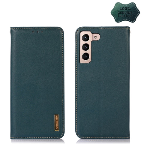 KHAZNEH Nappa Top Layer Cowhide Leather Phone Case, For Samsung Galaxy S23+ 5G, For Samsung Galaxy S23 Ultra 5G, For Samsung Galaxy S23 5G