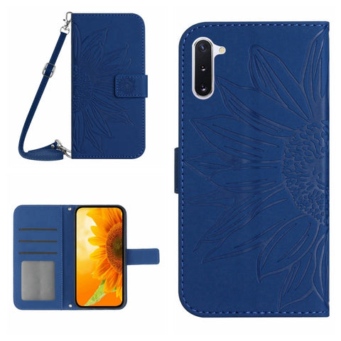Skin Feel Sun Flower Pattern Flip Leather Phone Case, For Samsung Galaxy M52 5G, For Samsung Galaxy M53 5G, For Samsung Galaxy Note 8, For Samsung Galaxy Note10