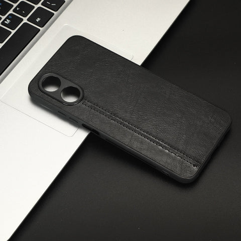Sewing Cow Pattern Skin PC + PU + TPU Phone Case, For OPPO A17, For Honor X8 5G/X6 5G/Play6C, For Samsung Galaxy A04 4G, For Xiaomi Poco M4 5G, For Xiaomi Poco M5 4G