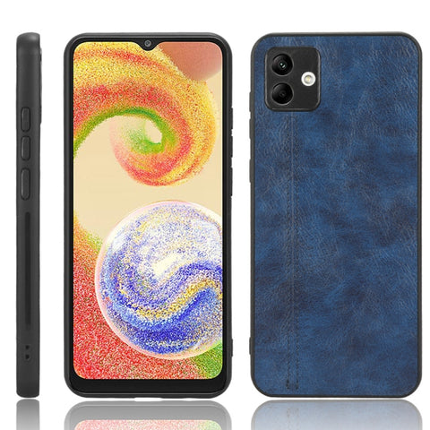Sewing Cow Pattern Skin PC + PU + TPU Phone Case, For OPPO A17, For Honor X8 5G/X6 5G/Play6C, For Samsung Galaxy A04 4G, For Xiaomi Poco M4 5G, For Xiaomi Poco M5 4G