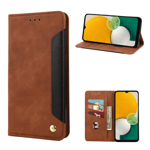 Skin Feel Splicing Leather Phone Case, For Samsung Galaxy A14 5G, For Xiaomi 12T / 12T Pro / Redmi K50 Ultra, For Google Pixel 7 5G, For Google Pixel 7 Pro 5G
