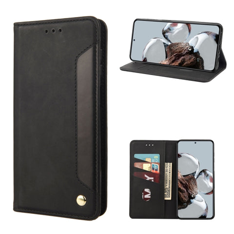 Skin Feel Splicing Leather Phone Case, For Samsung Galaxy A14 5G, For Xiaomi 12T / 12T Pro / Redmi K50 Ultra, For Google Pixel 7 5G, For Google Pixel 7 Pro 5G