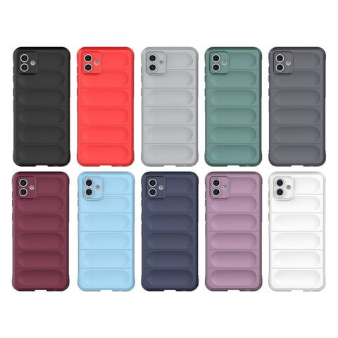 Magic Shield TPU + Flannel Phone Case, For Samsung Galaxy A04 4G