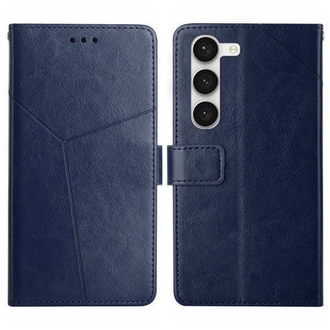 HT01 Y-shaped Pattern Flip Leather Phone Case, For Samsung Galaxy S23+ 5G, For Sharp Aquos Sense7 SH-V48, For Xiaomi 12 Lite NE, For Samsung Galaxy A04E, For Samsung Galaxy A14 5G, For OnePlus Nord N300